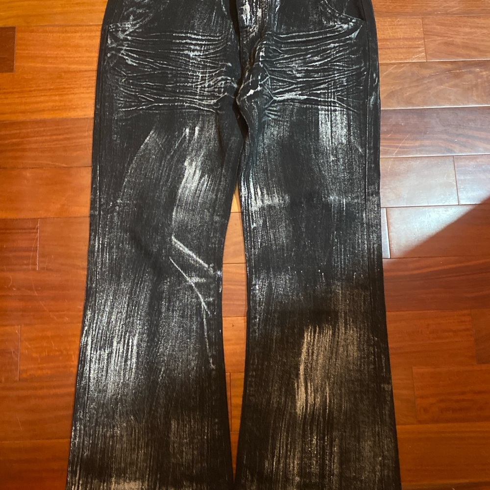 Vintage Black Japanese Flared Jeans 1/1